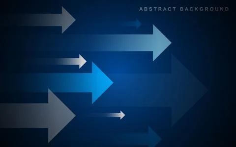 Abstract arrows, futuristic technology background, high speed motion concep.. Stock Illustration