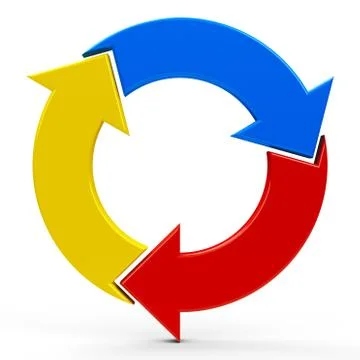 Abstract arrows icon #3 Stock Illustration