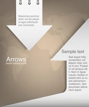 Abstract arrows Illustrazione stock