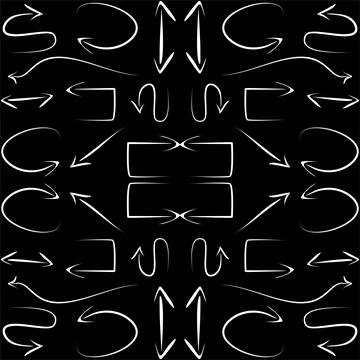 Abstract arrows Stock Illustration