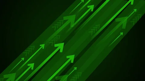 Abstract arrows moving upward growth progress speed and success animation Stock Footage 339277579