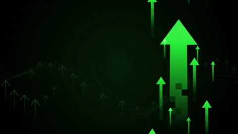 Abstract arrows rising background business growth success progress and upwa.. Stock Footage 339277372