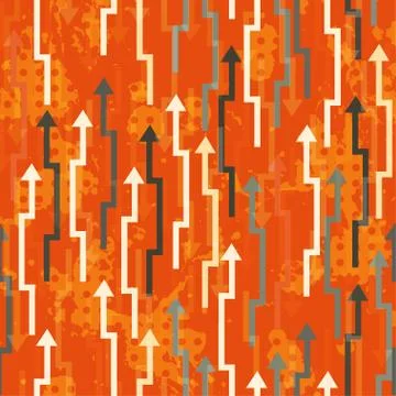 Abstract arrows seamless Illustrazione stock