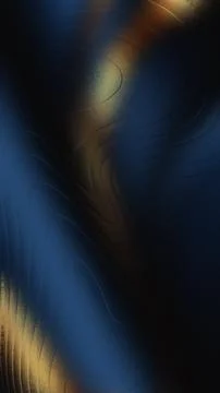 Abstract art background with blue and gold swirling patterns and lights  cr.. Stock Illustration