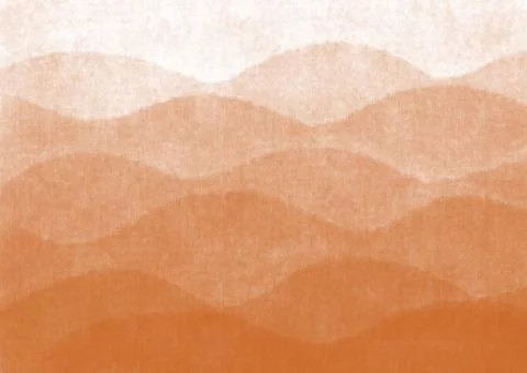 Abstract art background light brown colors with gradient. Watercolor painting Illustrazione stock