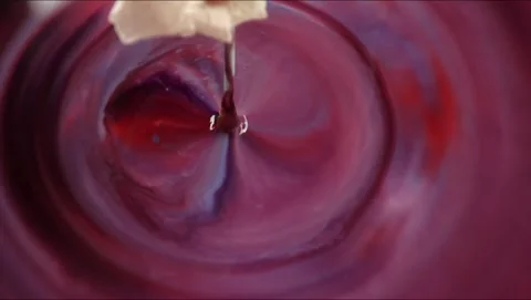 Abstract art background with purple, red, and blue Stock Footage 324941547