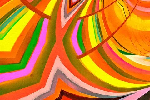 Abstract art background. Soft brushstrokes of paint. Good for printed picture Stock Illustration