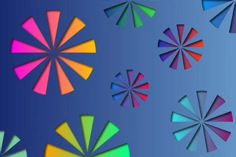 Abstract art background vector. Luxury minimal style wallpaper flower botanical Stock Illustration