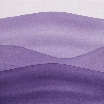Abstract art background violet colors. Watercolor painting on texture paper w Stock Illustration