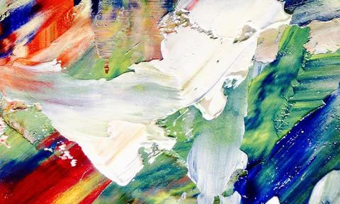 Abstract Art Background. Wall decor idea. Hand oil painting on canvas. Texture Stock Illustration