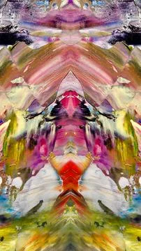 Abstract Art Background. Wall decor idea. Hand oil painting on canvas. Texture Illustration