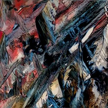 Abstract Art Background. Wall decor idea. Hand oil painting on canvas. Texture Stock Illustration