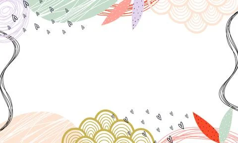 Abstract art banner background vector Stock Illustration