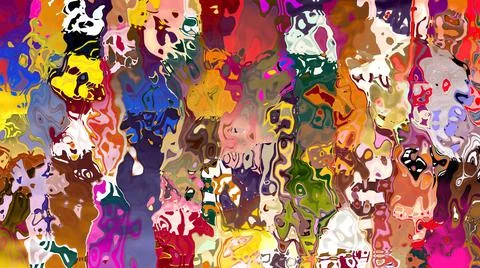 Abstract art. Best wallpaper for interior decoration. Design for T shirt. Stock Illustration