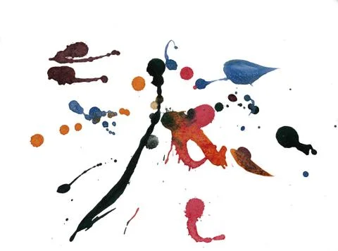 Abstract art creative background. Hand painted background. Stock Photos