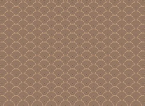 Abstract of art deco round circle pattern background. Stockillustratie