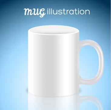 Abstract art design for print on a cup. Vector illustration conc Stock Illustration