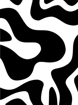 Abstract art design vector modern and contemporary for wall art, wall decor Stock Illustration