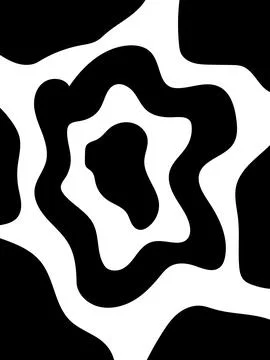 Abstract art design vector modern and contemporary for wall art, wall decor.. Stock Illustration