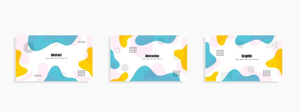 Abstract Art - Expressive Forms Beyond Boundaries Stock Illustration