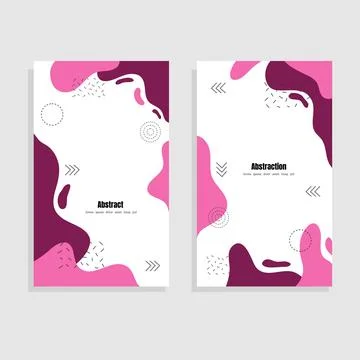 Abstract Art - Expressive Forms Beyond Boundaries Stock-Illustration