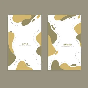 Abstract Art - Expressive Forms Beyond Boundaries Stock Illustration