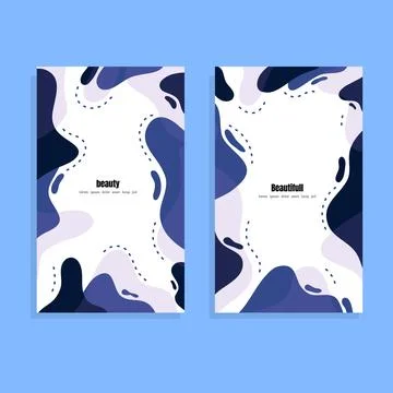 Abstract Art - Expressive Forms Beyond Boundaries Stock Illustration