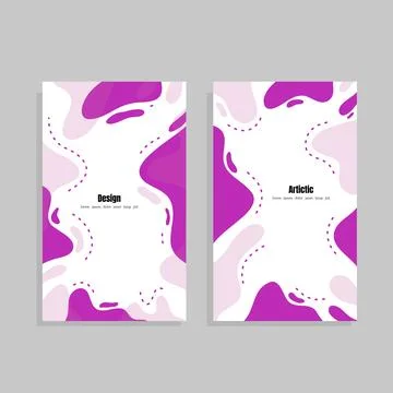 Abstract Art - Expressive Forms Beyond Boundaries Stock Illustration