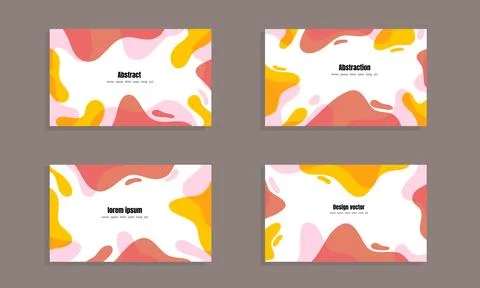 Abstract Art - Expressive Forms Beyond Boundaries Illustrazione stock