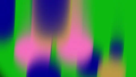 Abstract art features blurred vertical green pink and blue hues. Stockbeeldmateriaal 297582424