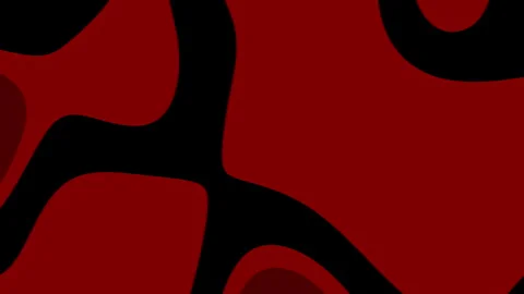 Abstract art features red and black swirling shapes. Stock Footage 292490793