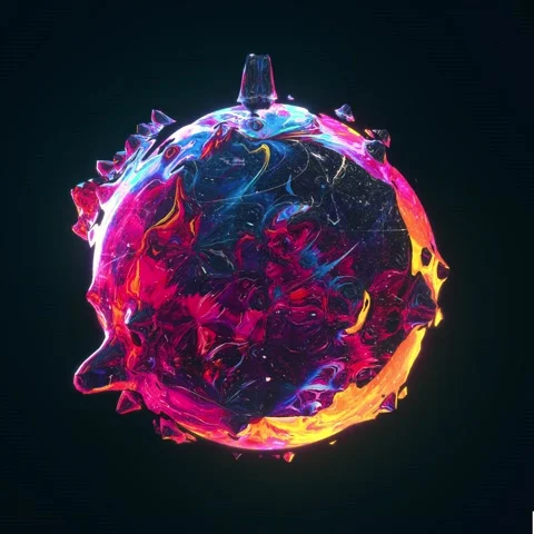 Abstract art Stock Footage 144363650