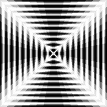 Abstract art geometric black gradient vertical lines on white background. O.. Stock Illustration