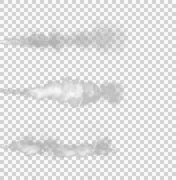 Abstract art. Grey smoke hookah on a transparen background. Inhalation. Stock Illustration