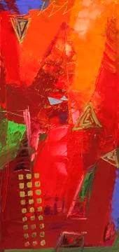 Abstract art Illustrazione stock