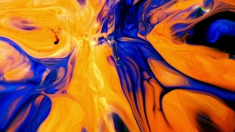 Abstract Art Ink Paint Blast Explode Turbulence Stock Footage