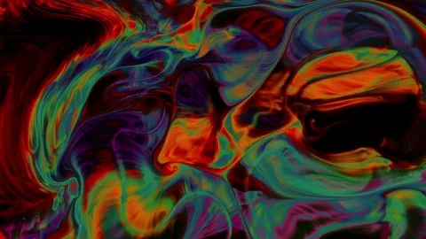 Abstract Art Ink Paint Blast Explode Turbulence Stock Footage 88600385