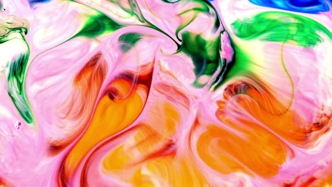 Abstract Art Ink Paint Blast Explode Turbulence Stock Footage 88601935