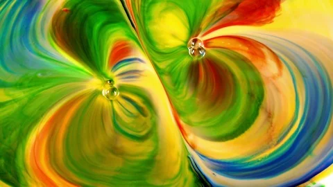 Abstract Art Ink Paint Blast Explode Turbulence Stock Footage 88907949