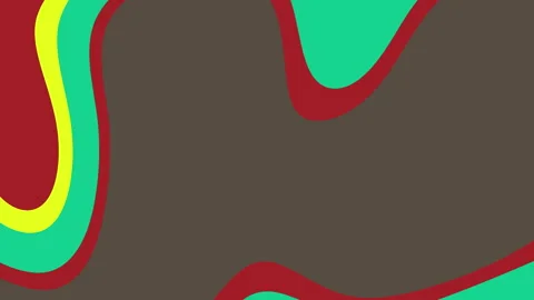 Abstract art with layers of pink, red, and cream Stock Footage 319866055