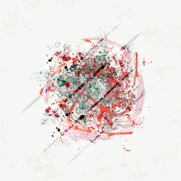 Abstract art modern background Stock Illustration