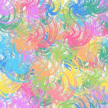 Abstract art multicolor pattern, artistic multicolored for background 库存插图