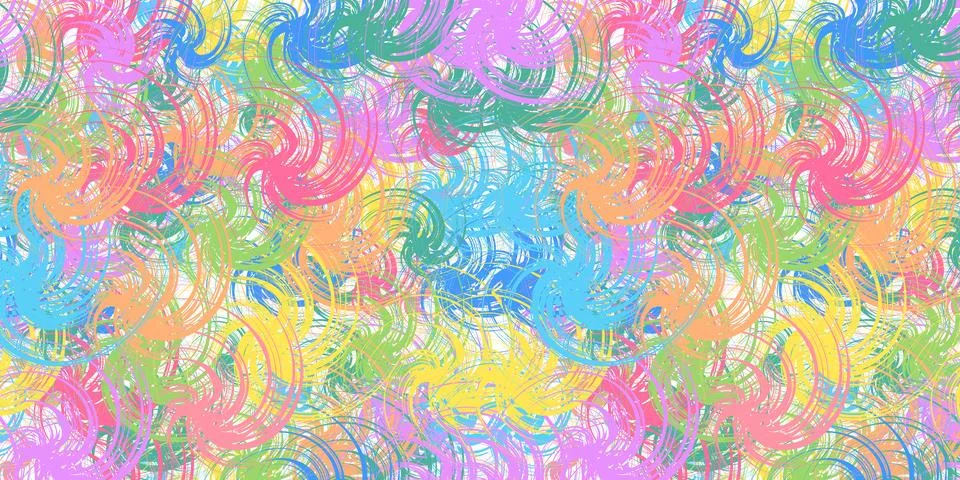 Abstract art multicolor pattern, artistic multicolored for background 库存插图