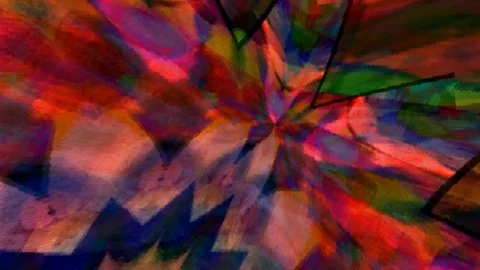 Abstract Art NO.1563 Stock Footage 128545579
