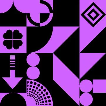 Abstract art pattern geometric background of geometrical Illustrazione stock