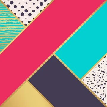 Abstract art pattern. Vector illustration for fashion design Stock Illustration