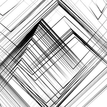 Abstract art to use as geometric patterns, backgrounds, textures. Random irre Illustrazione stock