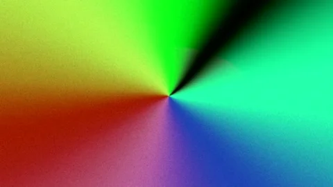 ABSTRACT, artificial, movement in the form of a whirlpool of seven colors #3 Stock Footage 170832441