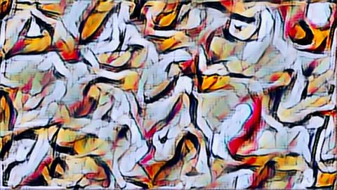 Abstract artistic background with intertwined patterns Stock-Illustration