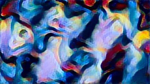 Abstract artistic background with intertwined patterns Stock-Illustration